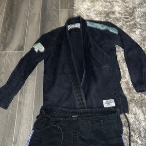 Albino & Preto Jiu Jitsu Gi